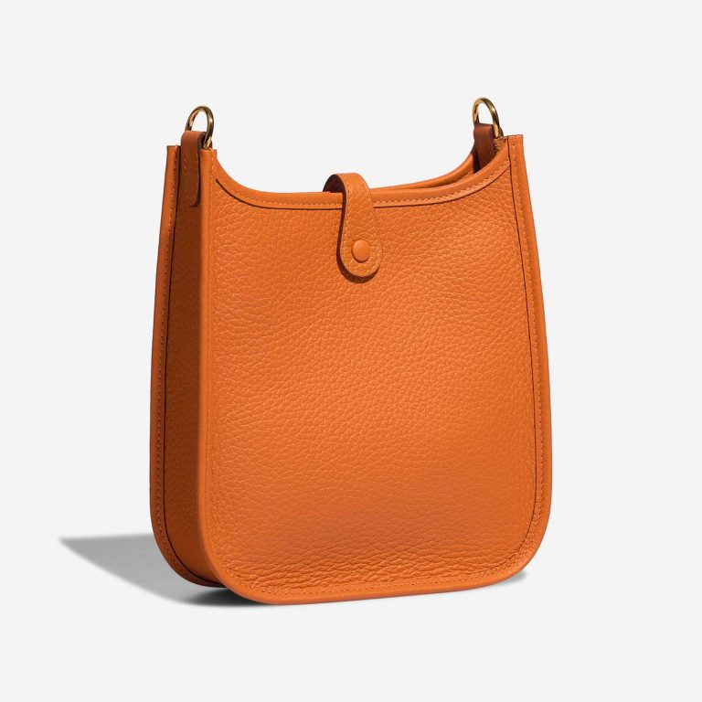 Hermès Evelyne 16 Orange Side Back | Sell your designer bag on Saclab.com