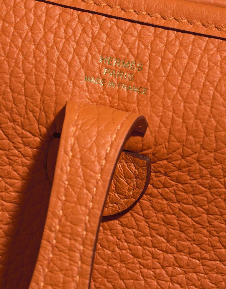 Hermès Evelyne 16 Orange Logo  | Sell your designer bag on Saclab.com