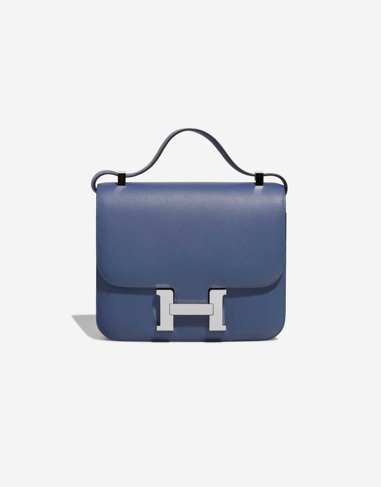 Hermès Constance 24 BleuBrighton Front  | Sell your designer bag on Saclab.com