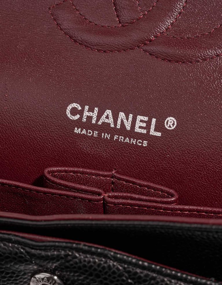 Chanel Timeless Medium Black Logo  | Sell your designer bag on Saclab.com