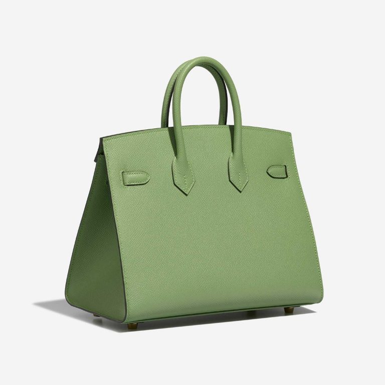 Hermès Birkin 25 VertCriquet Side Back | Sell your designer bag on Saclab.com
