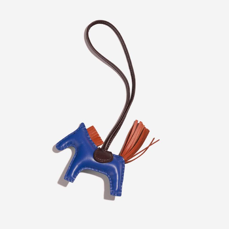 Hermès Rodeo PM BlueDeFrance-RougeH-TerreBattue Front  S | Sell your designer bag on Saclab.com