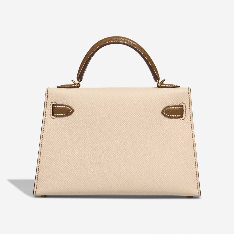 Hermès KellyHSS Mini Craie Back  | Sell your designer bag on Saclab.com