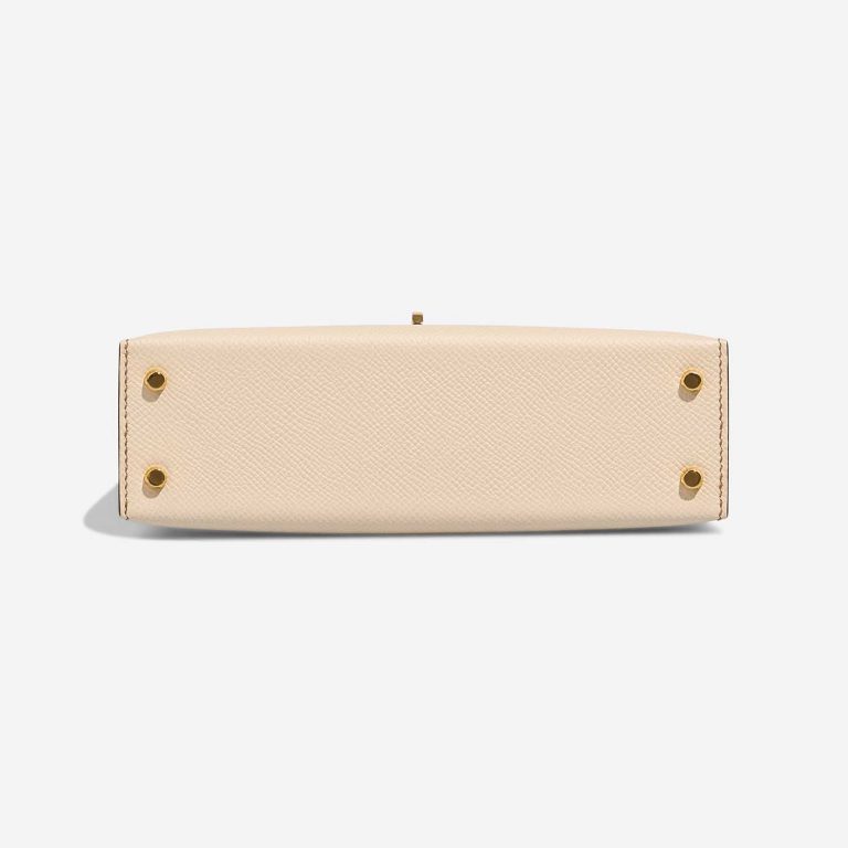 Hermès KellyHSS Mini Craie Bottom  | Sell your designer bag on Saclab.com