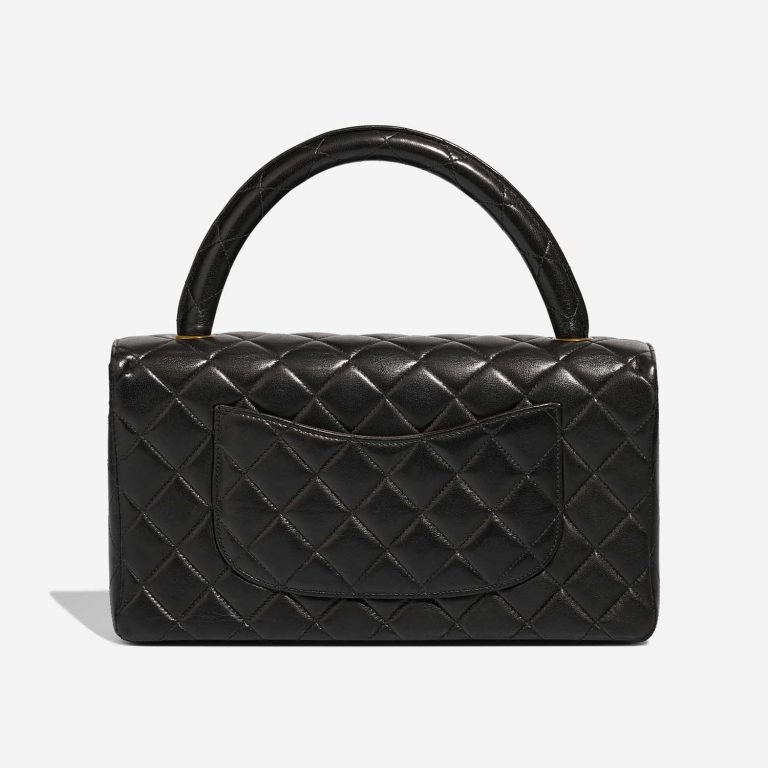 Chanel TimelessHandle Medium Black Back  | Sell your designer bag on Saclab.com