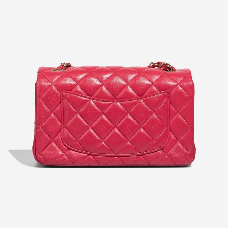 Chanel Timeless MiniRectangular Pink Back  | Sell your designer bag on Saclab.com