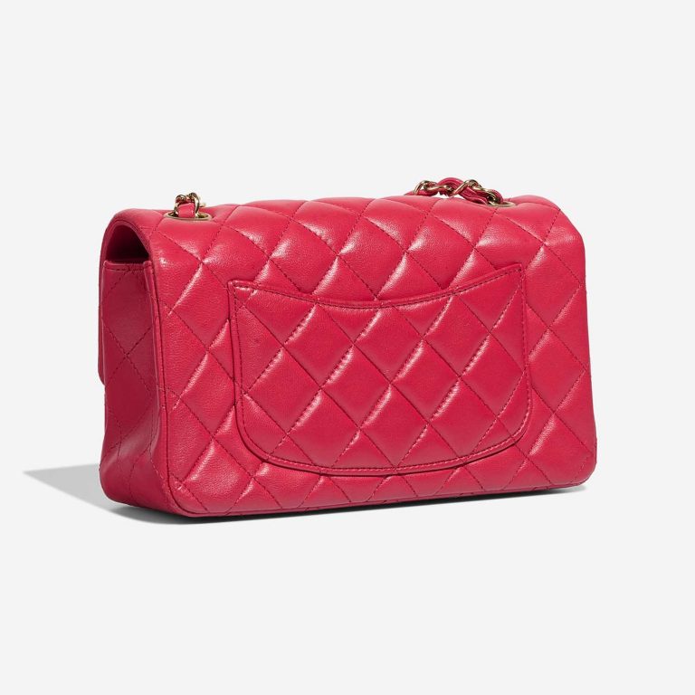 Chanel Timeless MiniRectangular Pink Side Back | Sell your designer bag on Saclab.com