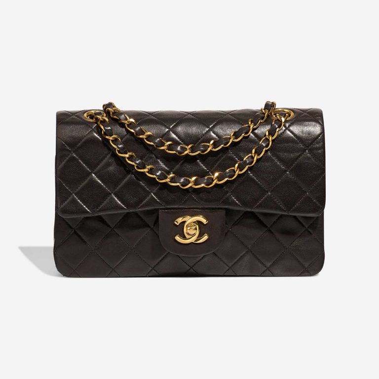 Chanel Timeless Small DarkBrown Front  S | Sell your designer bag on Saclab.com