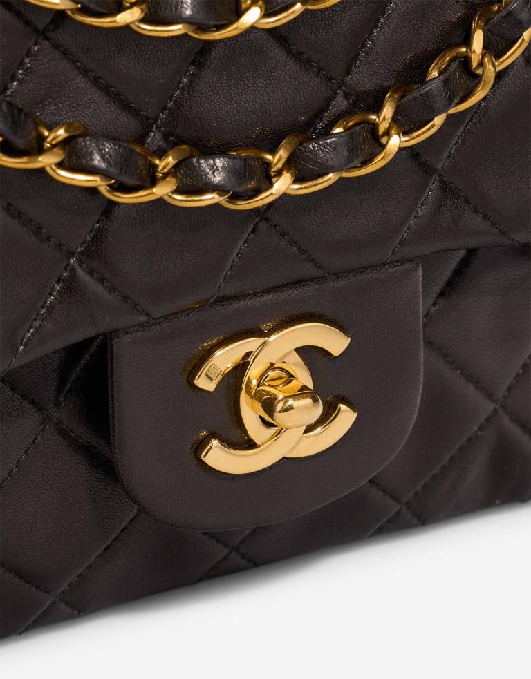 Chanel Timeless Small DarkBrown Closing System  | Sell your designer bag on Saclab.com