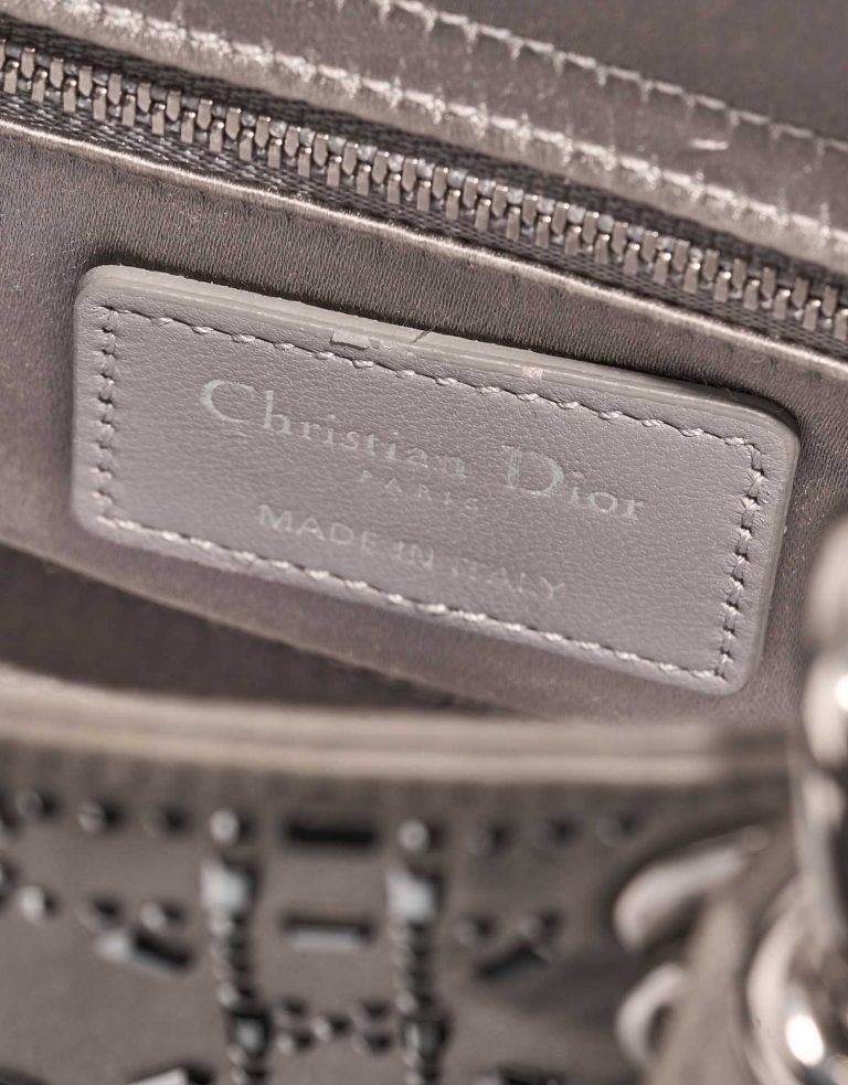 Dior Lady Mini Taupe Logo  | Sell your designer bag on Saclab.com