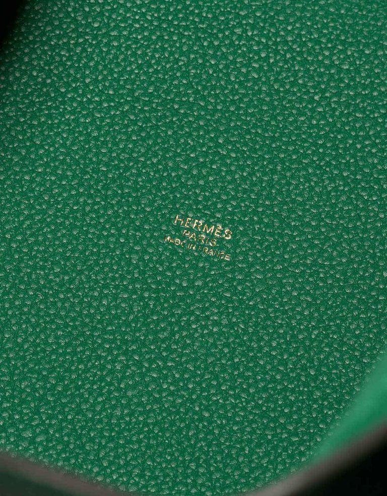 Hermès Picotin 22 Taurillon Clémence Vert Jade Logo | Sell your designer bag