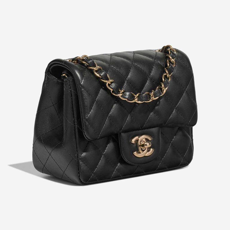 Chanel Timeless Mini Square Lamb Black | Sell your designer bag