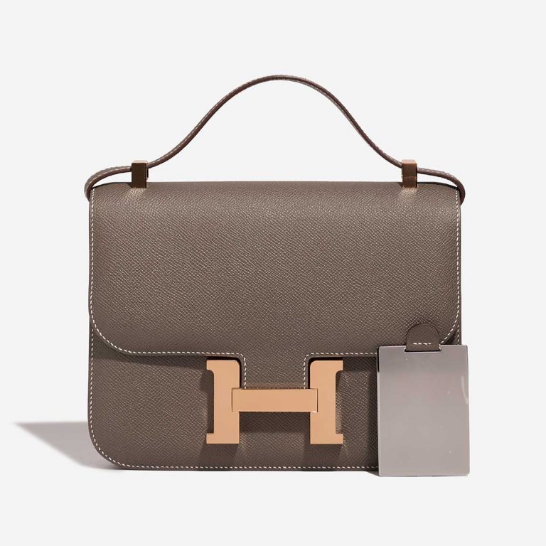 Hermès Constance 24 Etoupe Front  S | Sell your designer bag on Saclab.com