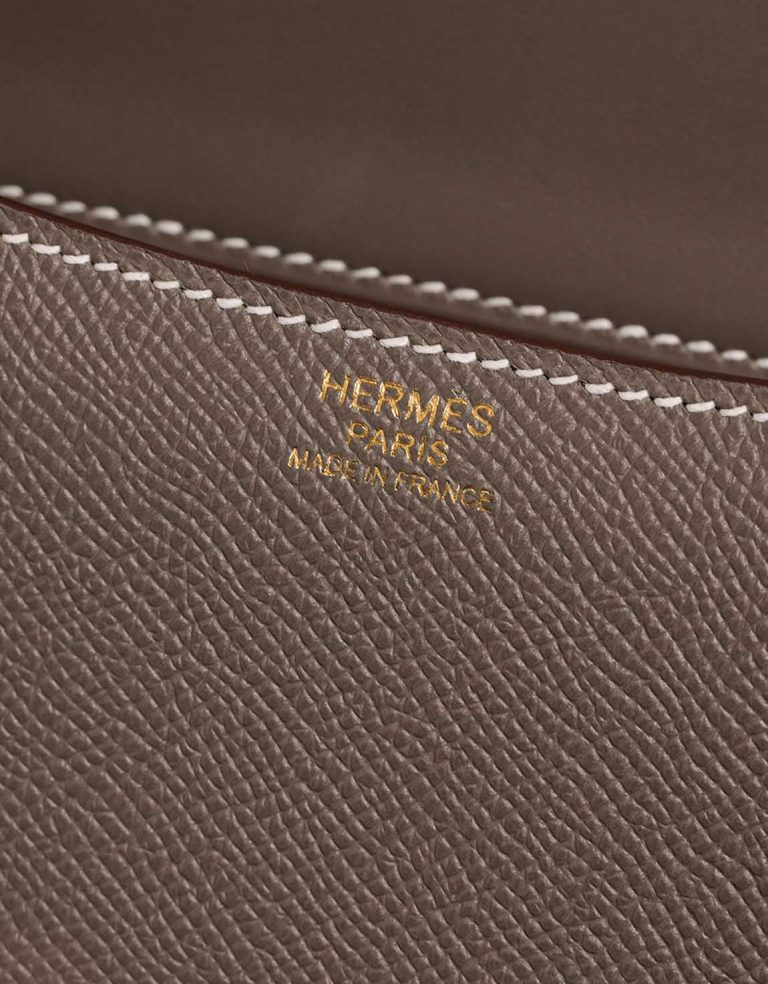 Hermès Constance 24 Etoupe Logo  | Sell your designer bag on Saclab.com