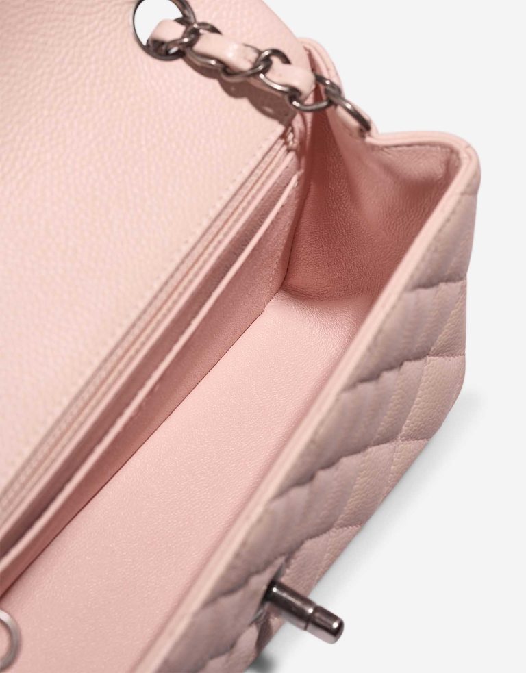 Chanel Timeless Mini Rectangular Caviar Light Rose Inside | Sell your designer bag