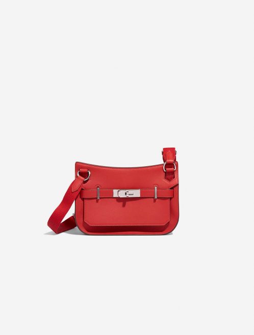 Pre-owned Hermès bag Jypsière Verso Mini Swift Rouge Vermillon / Rouge Vif Red | Sell your designer bag on Saclab.com