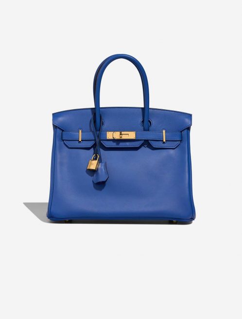 Hermès Birkin 30 BleuDeFrance Front  | Sell your designer bag on Saclab.com