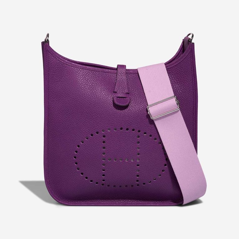 Hermès Evelyne 29 Clémence Anémone / Mauve Sylvestre Front | Sell your designer bag