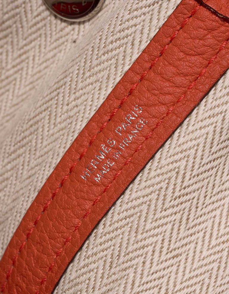 Hermès Garden Party 30 Veau Négonda Capucine Logo | Vendez votre sac de créateur