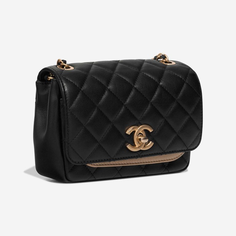Chanel Timeless Mini Square Lamb Black / Gold | Sell your designer bag