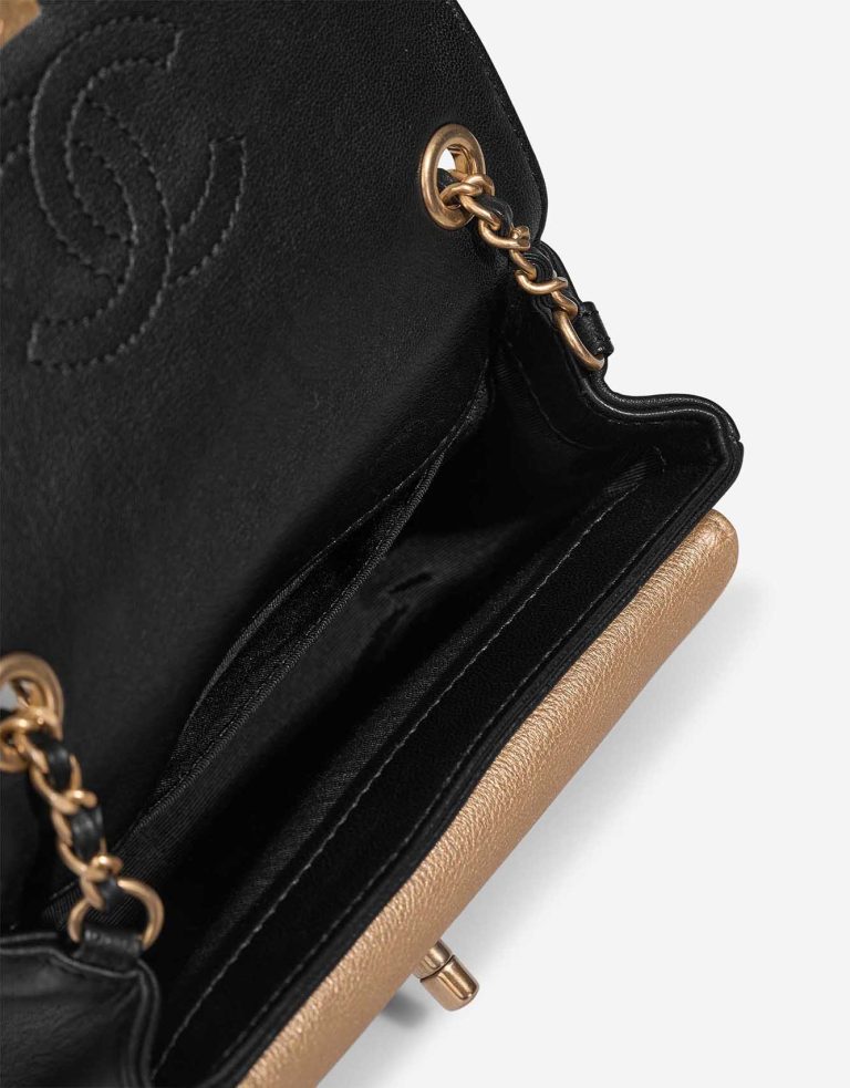 Chanel Timeless Mini Square Lamb Black / Gold Inside | Sell your designer bag