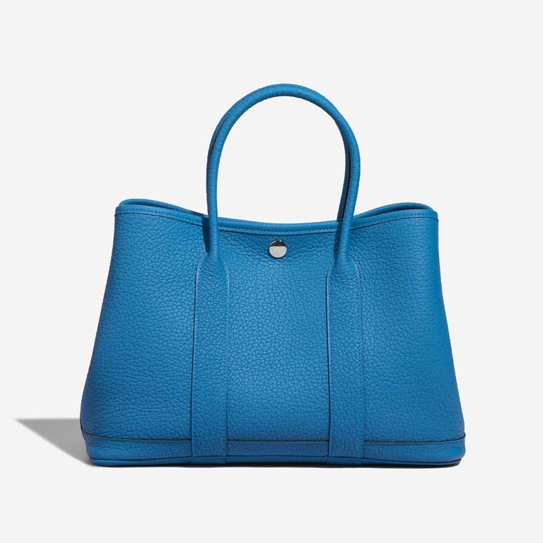 Hermès Garden Party 30 Veau Négonda Bleu Zanzibar  | Sell your designer bag