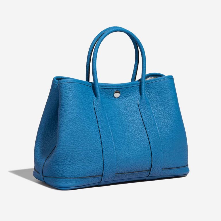Hermès Garden Party 30 Veau Négonda Bleu Zanzibar  | Sell your designer bag