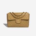 Chanel Timeless Jumbo Lamb Beige Front | Sell your designer bag