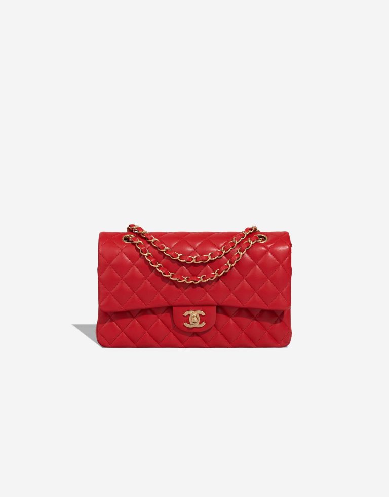 Chanel Timeless Medium Lamb Red Front | Sell your designer bag