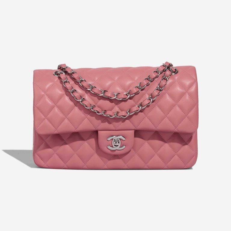 Chanel Timeless Medium Lamb Blush Front | Sell your designer bag