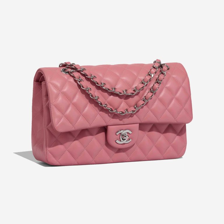 Pre-owned Chanel bag Timeless Medium Lamb Blush Beige, Multicolour, Pink | Sell your designer bag on Saclab.com