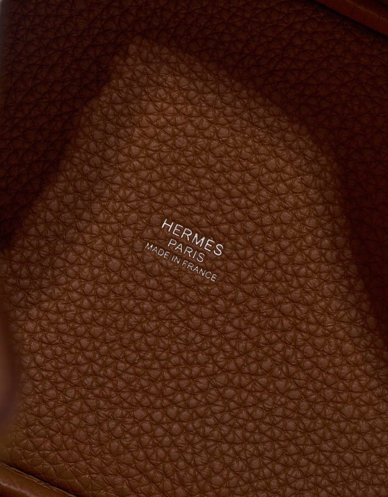 Hermès Picotin 18 Taurillon Clémence Gold Logo | Sell your designer bag