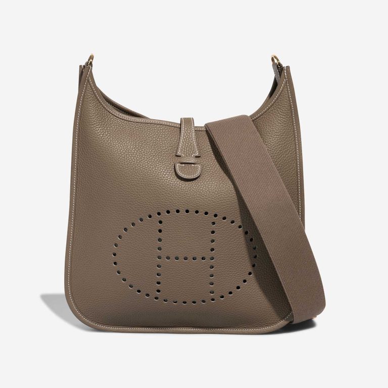 Hermès Evelyne 29 Clémence Étoupe Front | Sell your designer bag