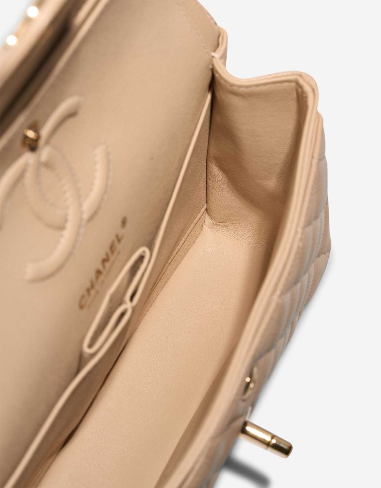 Chanel Timeless Small Caviar Beige Inside | Sell your designer bag