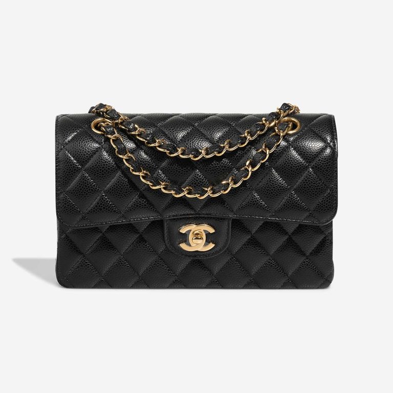 Chanel Timeless Small Caviar Black Front | Sell your designer bag