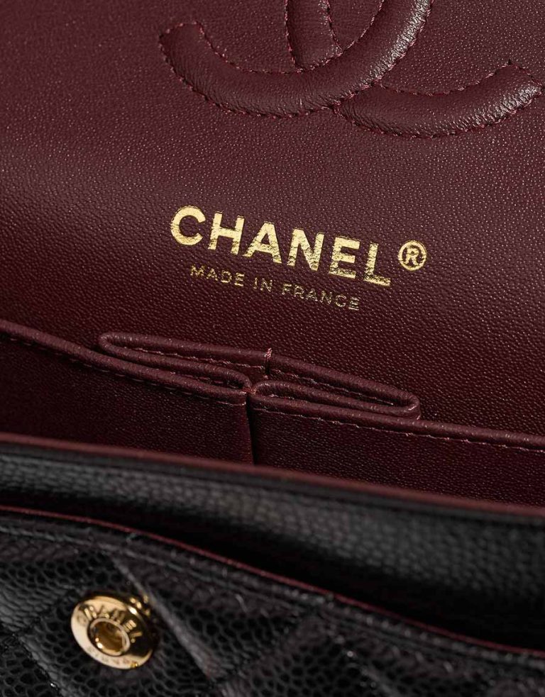 Chanel Timeless Small Caviar Black Logo | Sell your designer bag