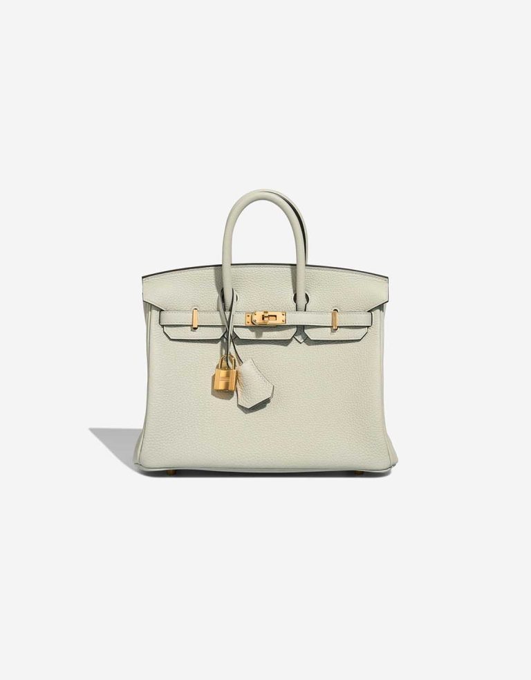Hermès Birkin 25 Gris Neve Front | Sell your designer bag
