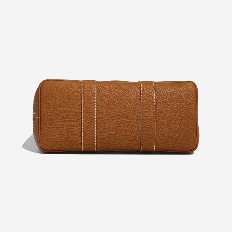 Hermès Garden Party 30 Veau Négonda / Toile Trench / Gold | Sell your designer bag