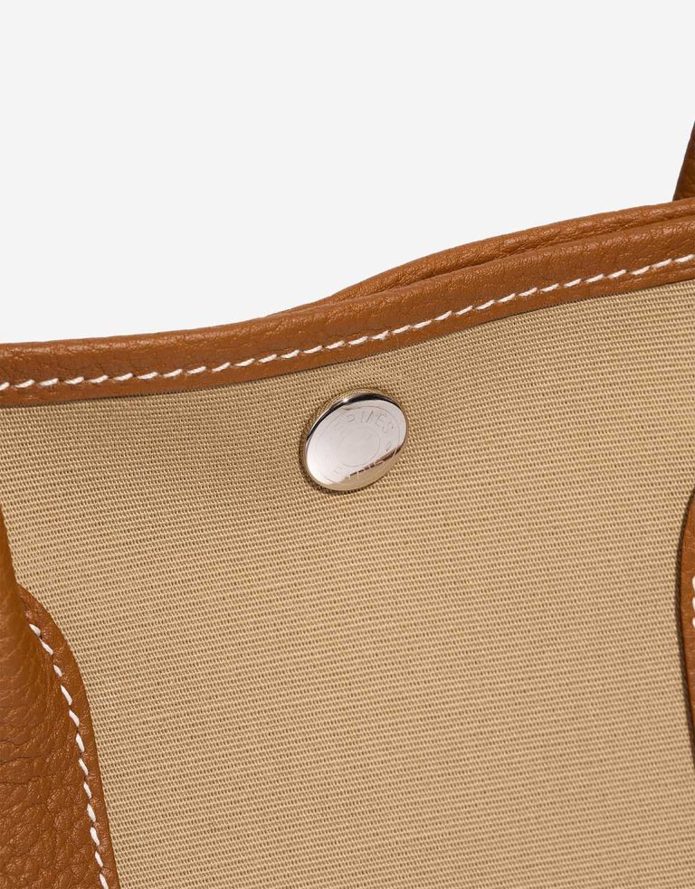 Hermès Garden Party 30 Veau Négonda / Toile Trench / Gold Closing System | Sell your designer bag