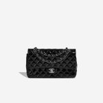 Chanel Timeless Medium Patent Black Front | Sell your designer bag