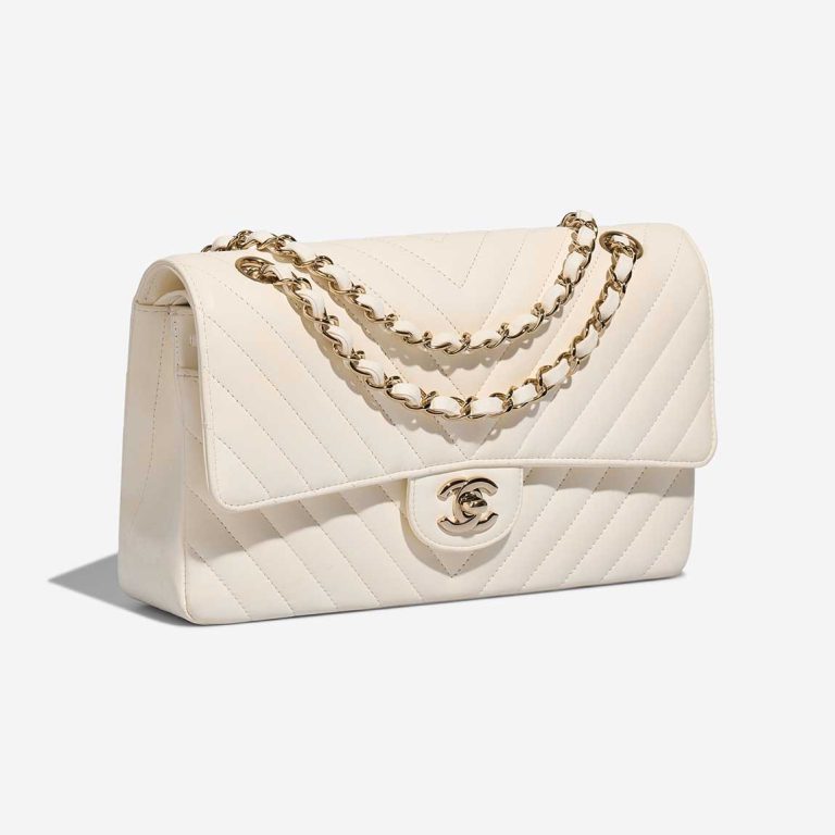 Chanel Timeless Medium Lamb Off White | Sell your designer bag