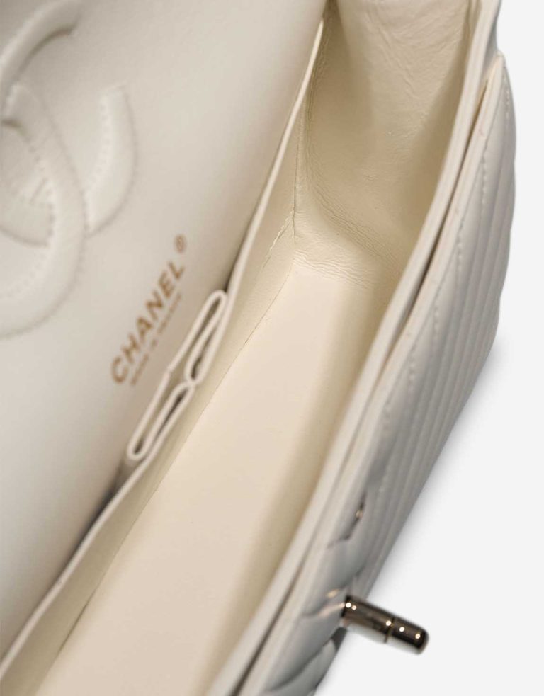 Chanel Timeless Medium Lamb Off White Inside | Sell your designer bag