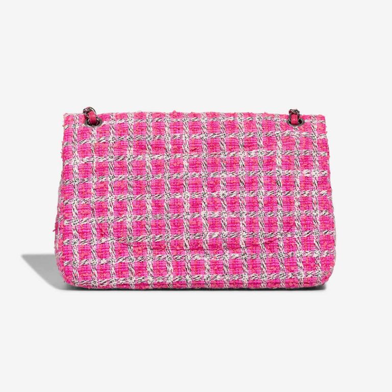 Chanel Timeless Jumbo Tweed Pink / White | Sell your designer bag