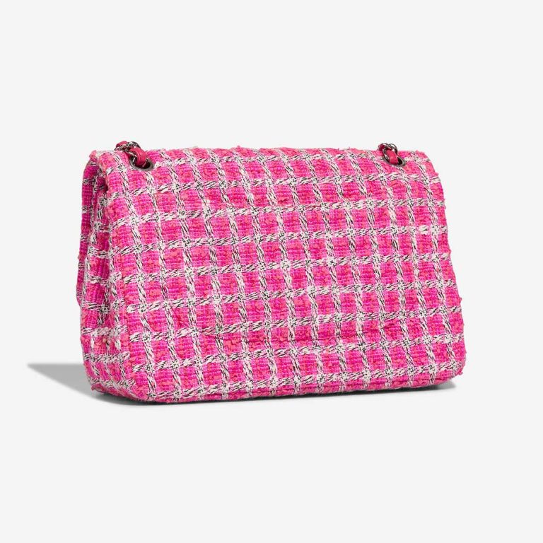 Chanel Timeless Jumbo Tweed Pink / White | Sell your designer bag
