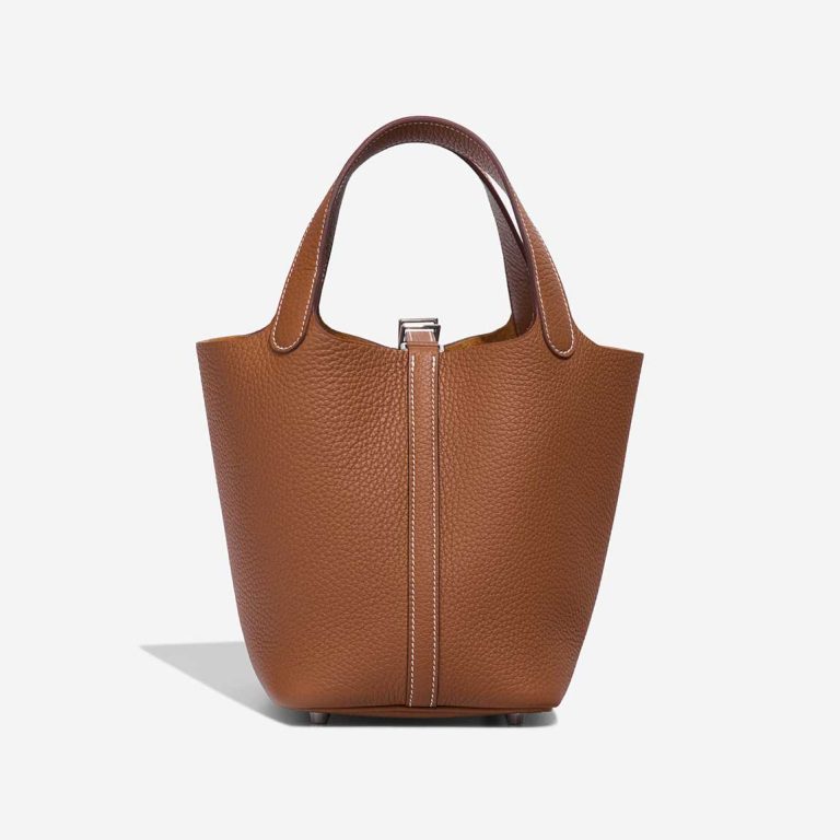 Hermès Picotin 18 Taurillon Clémence Gold | Sell your designer bag