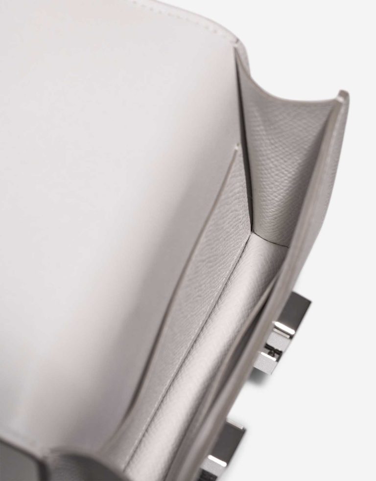 Hermès Constance Slim Wallet Epsom Gris Pâle Inside | Sell your designer bag