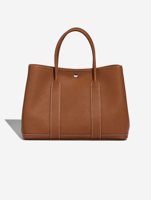 Hermès Garden Party 36 Veau Négonda Gold Front | Sell your designer bag