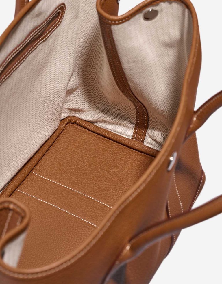 Hermès Garden Party 36 Veau Négonda Gold Inside | Sell your designer bag