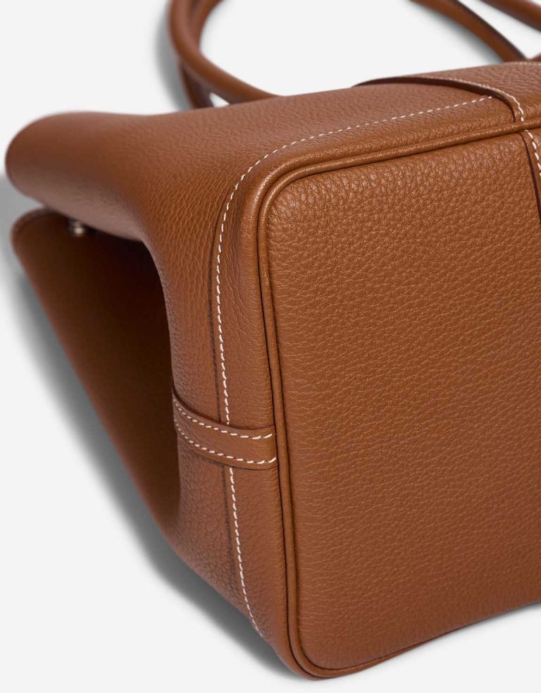 Hermès Garden Party 36 Veau Négonda Gold Signs of wear | Sell your designer bag