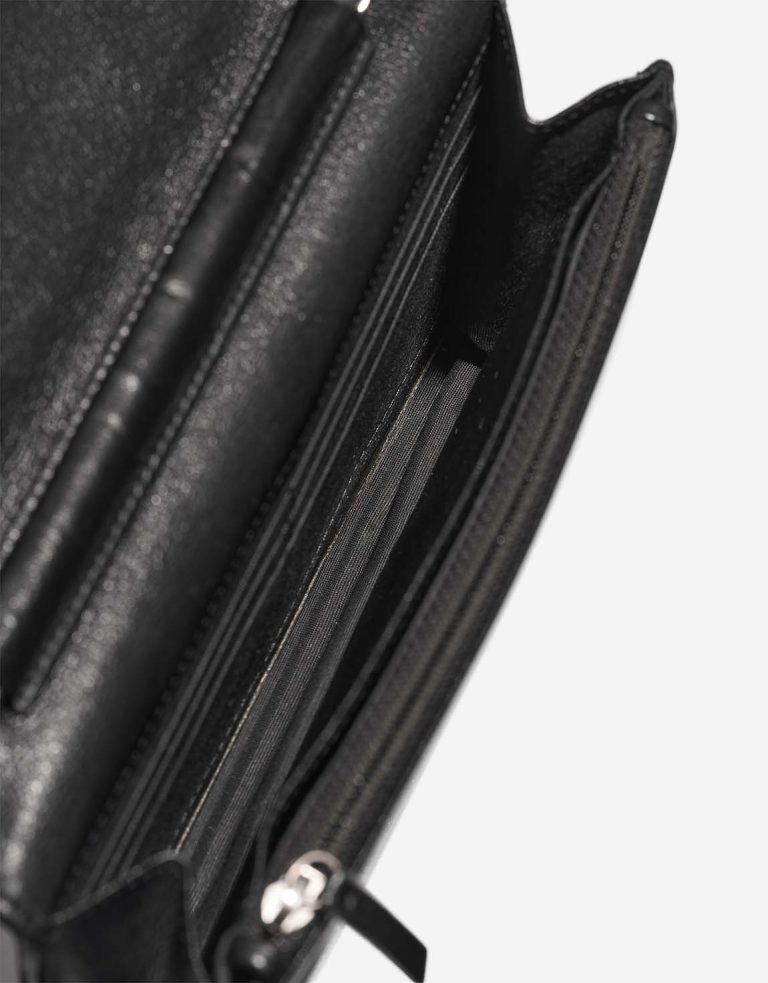 Chanel Wallet On Chain Lamb Black Inside | Sell your designer bag